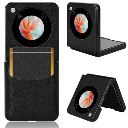 Litchi Texture Card Slots Back Cover Phone Case, For ZTE Nubia Fold, For ZTE nubia Flip2, For ZTE nubia Flip / Libero Flip