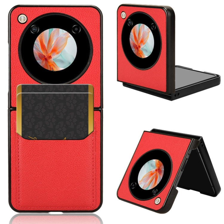 Litchi Texture Card Slots Back Cover Phone Case, For ZTE Nubia Fold, For ZTE nubia Flip2, For ZTE nubia Flip / Libero Flip