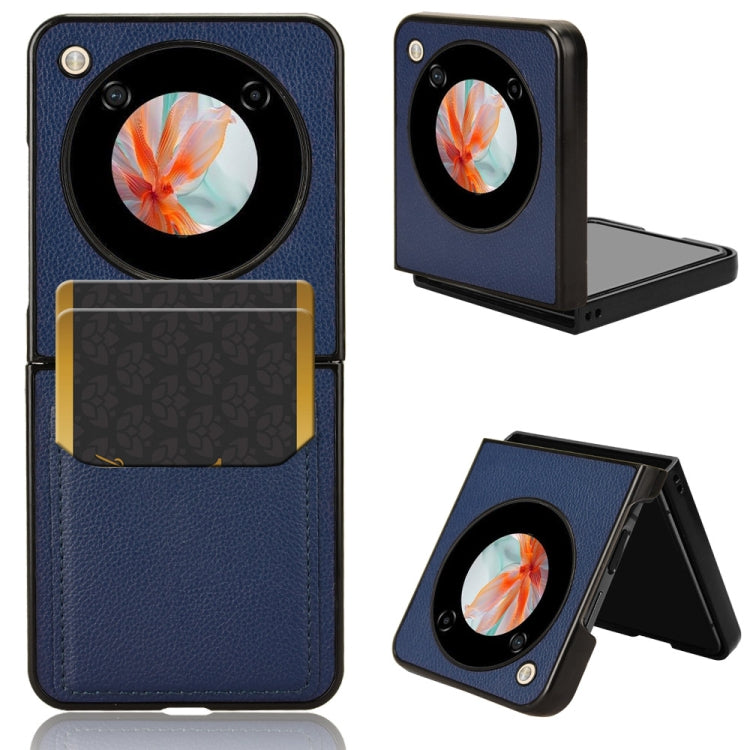 Litchi Texture Card Slots Back Cover Phone Case, For ZTE Nubia Fold, For ZTE nubia Flip2, For ZTE nubia Flip / Libero Flip