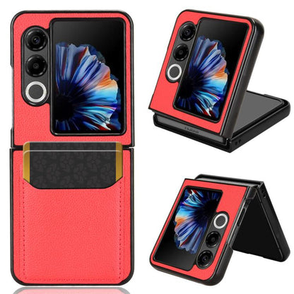 Litchi Texture Card Slots Back Cover Phone Case, For ZTE Nubia Fold, For ZTE nubia Flip2, For ZTE nubia Flip / Libero Flip