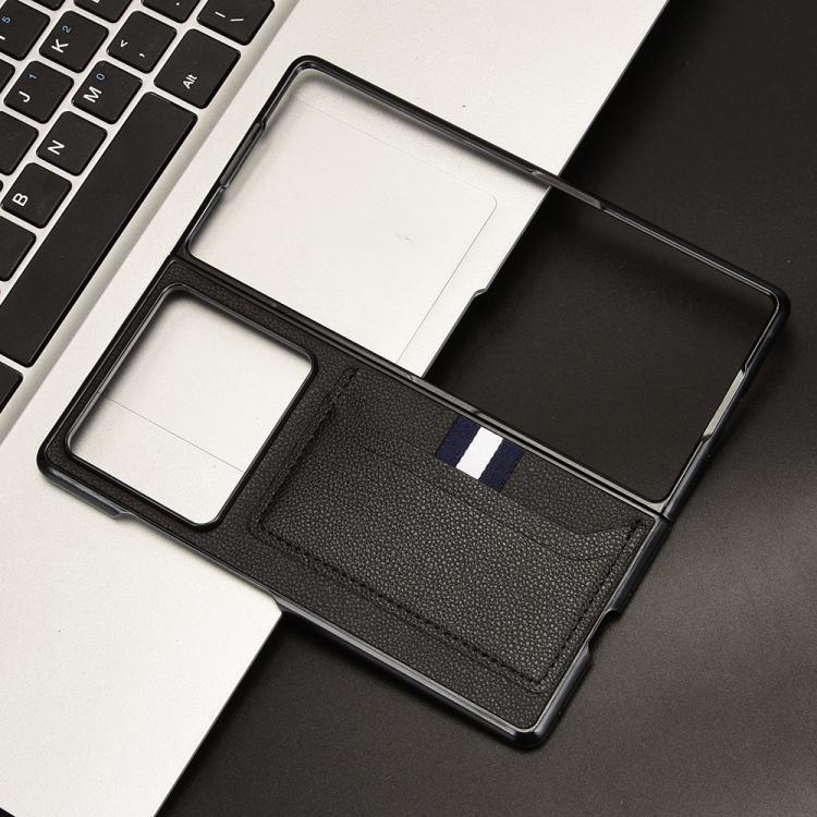 Litchi Texture Card Slots Back Cover Phone Case, For ZTE Nubia Fold, For ZTE nubia Flip2, For ZTE nubia Flip / Libero Flip
