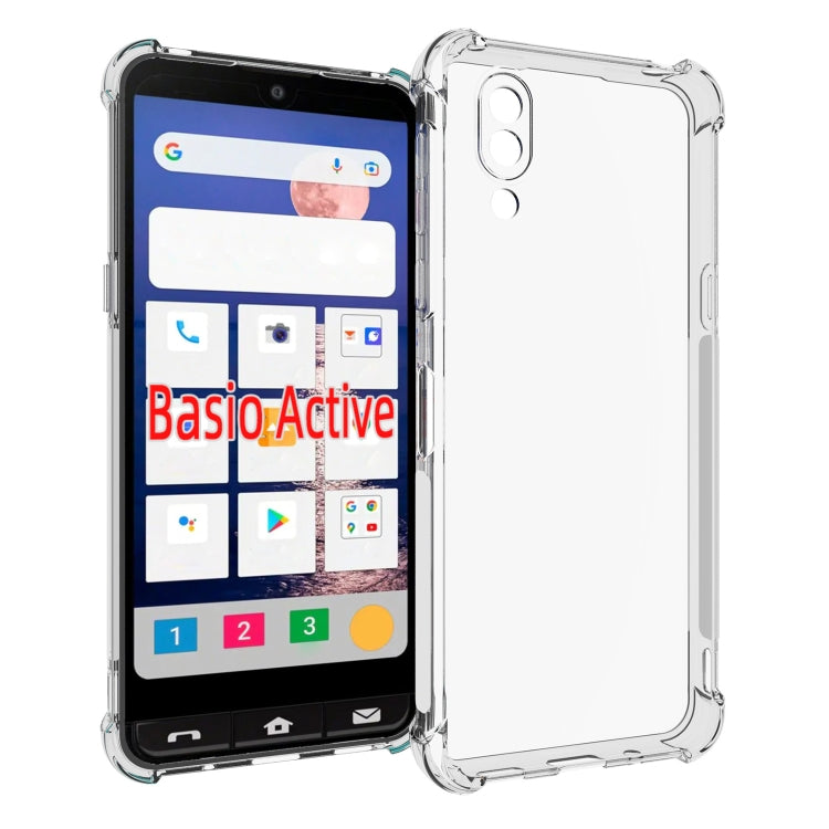 Shockproof Non-slip Thickening TPU Phone Case, For Sharp Aquos wish6, For Sharp Aquos R11, For Sharp Aquos wish5, For Sharp Aquos sense9, For Sharp Aquos R9 Pro, For Sharp Basio Active, For Sharp Aquos sense7 plus, For Sharp Aquos sense7               ...