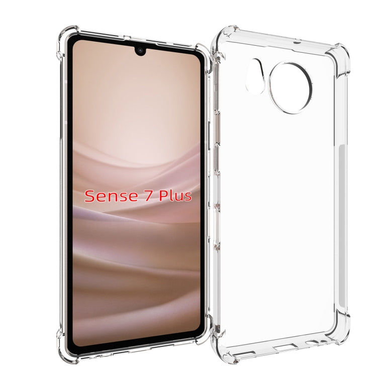 Shockproof Non-slip Thickening TPU Phone Case, For Sharp Aquos wish6, For Sharp Aquos R11, For Sharp Aquos wish5, For Sharp Aquos sense9, For Sharp Aquos R9 Pro, For Sharp Basio Active, For Sharp Aquos sense7 plus, For Sharp Aquos sense7               ...