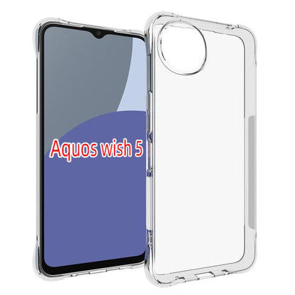 Shockproof Non-slip Thickening TPU Phone Case, For Sharp Aquos wish6, For Sharp Aquos R11, For Sharp Aquos wish5, For Sharp Aquos sense9, For Sharp Aquos R9 Pro, For Sharp Basio Active, For Sharp Aquos sense7 plus, For Sharp Aquos sense7               ...