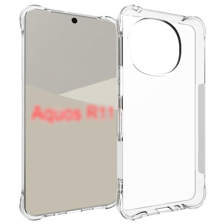 Shockproof Non-slip Thickening TPU Phone Case, For Sharp Aquos wish6, For Sharp Aquos R11, For Sharp Aquos wish5, For Sharp Aquos sense9, For Sharp Aquos R9 Pro, For Sharp Basio Active, For Sharp Aquos sense7 plus, For Sharp Aquos sense7               ...