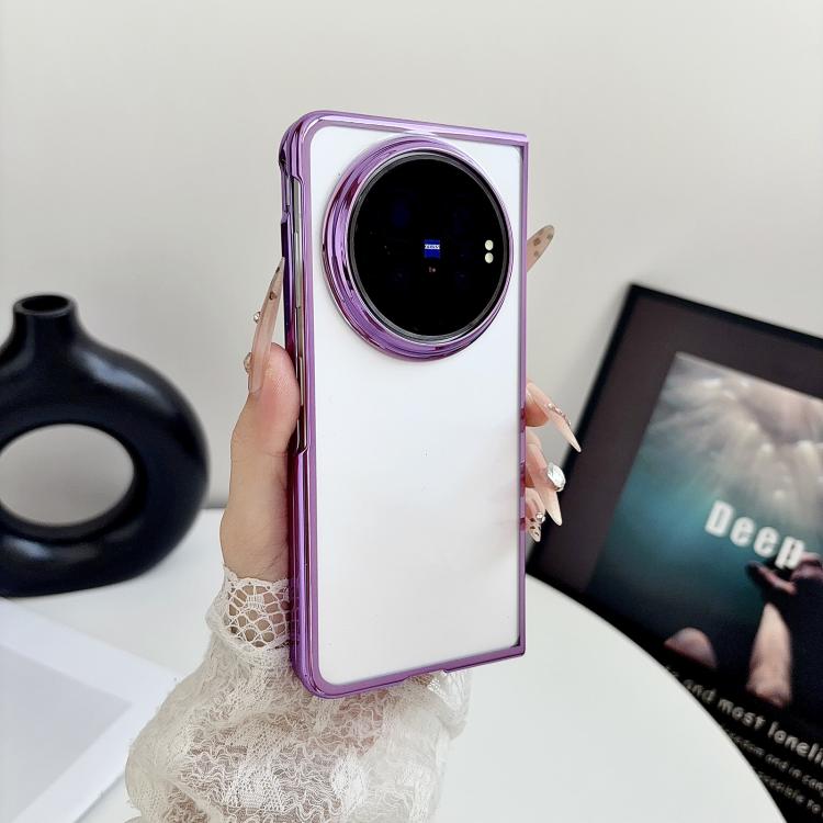 6D Electroplating PC Shockproof Phone Case, For vivo X Fold6 5G, For vivo X Fold5, For vivo X Fold3