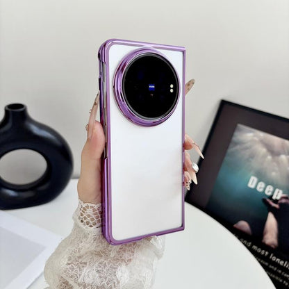 6D Electroplating PC Shockproof Phone Case, For vivo X Fold6 5G, For vivo X Fold5, For vivo X Fold3