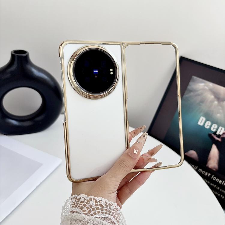 6D Electroplating PC Shockproof Phone Case, For vivo X Fold6 5G, For vivo X Fold5, For vivo X Fold3