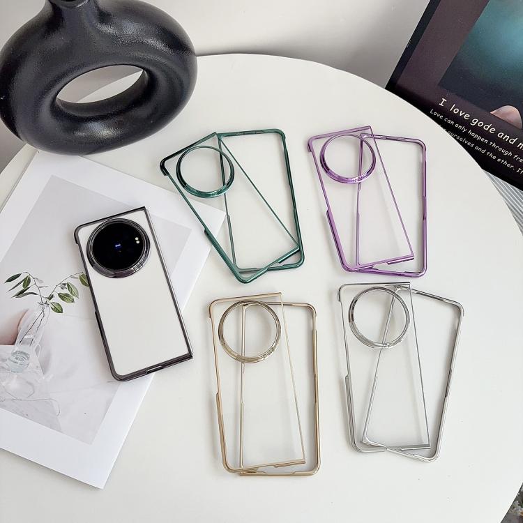 6D Electroplating PC Shockproof Phone Case, For vivo X Fold6 5G, For vivo X Fold5, For vivo X Fold3