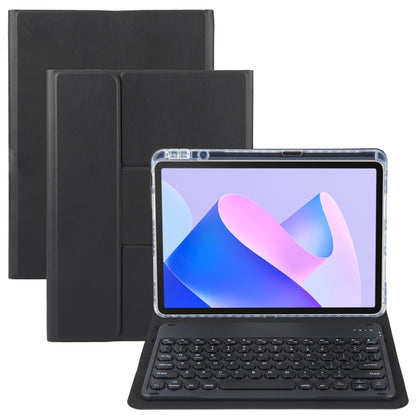 Round Button Bluetooth Keyboard Rotatable Holder Leather Case, For Huawei MatePad Pro 11 2024 / 2022, For Huawei MatePad Air 11.5, For Huawei MatePad 11 2023 / 2021