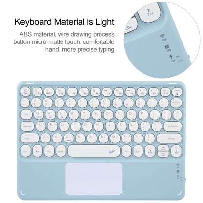Round Button Bluetooth Keyboard Rotatable Holder Leather Case with Touchpad, For Huawei MatePad Pro 11 2024 / 2022, For Huawei MatePad Air 11.5, For Huawei MatePad 11 2023 / 2021
