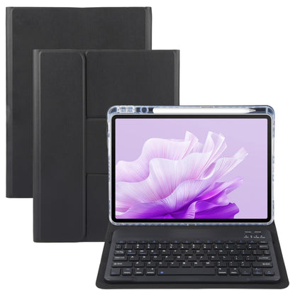Square Button Bluetooth Keyboard Rotatable Holder Leather Case, For Huawei MatePad Pro 11 2024 / 2022, For Huawei MatePad Air 11.5, For Huawei MatePad 11 2023 / 2021