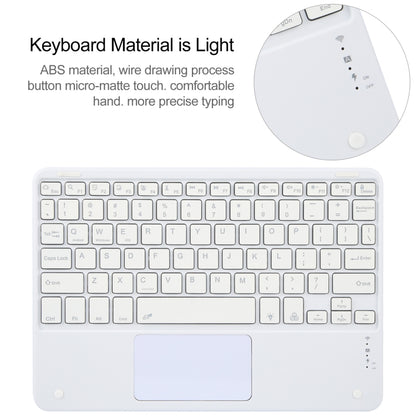 Square Button Bluetooth Keyboard Rotatable Holder Leather Case with Touchpad, For Huawei MatePad Pro 11 2024 / 2022, For Huawei MatePad Air 11.5, For Huawei MatePad 11 2023 / 2021