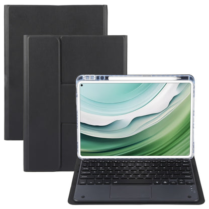Square Button Bluetooth Keyboard Rotatable Holder Leather Case with Touchpad, For Huawei MatePad Pro 11 2024 / 2022, For Huawei MatePad Air 11.5, For Huawei MatePad 11 2023 / 2021