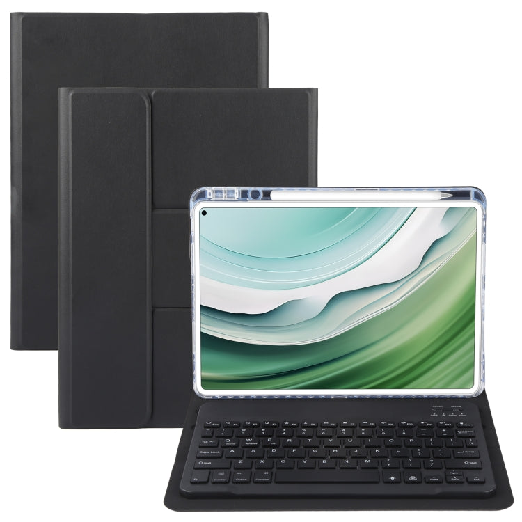 Square Button Backlight Bluetooth Keyboard Rotatable Holder Leather Case, For Huawei MatePad Pro 11 2024 / 2022, For Huawei MatePad Air 11.5, For Huawei MatePad 11 2023 / 2021