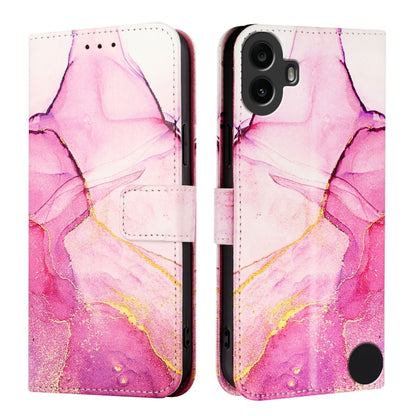 PT003 Marble Pattern Flip Leather Phone Case, For Nothing Phone 4a Pro, For Nothing Phone 4a, For Nothing CMF Phone 1, For Nothing Phone 2a