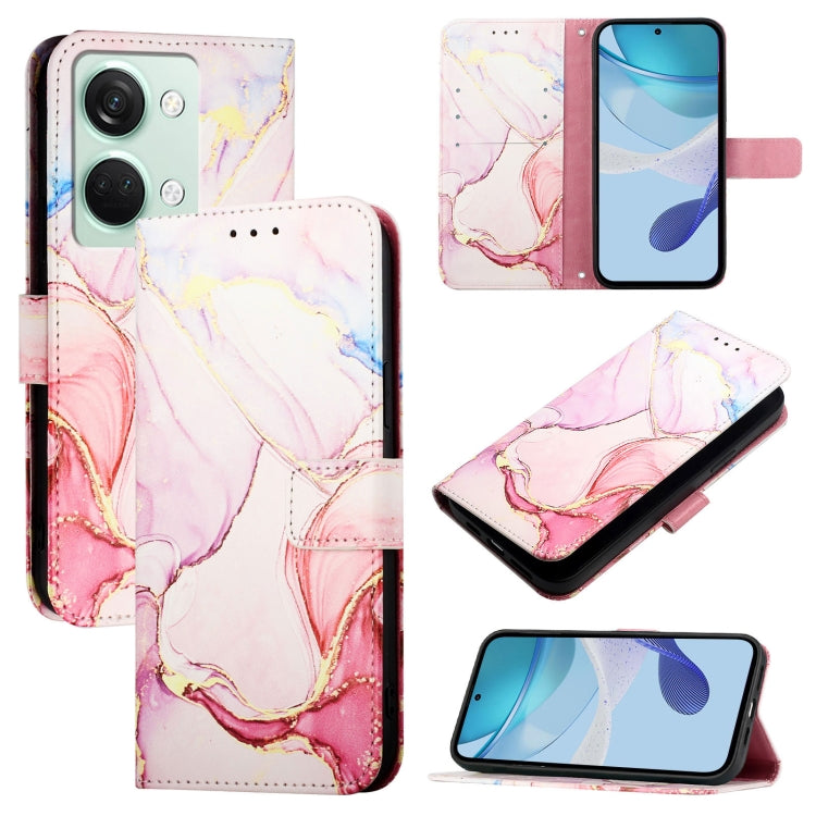 PT003 Marble Pattern Flip Leather Phone Case, For OnePlus Turbo 6 / Turbo 6V 5G, For OnePlus Ace 5 Ultra, For OnePlus Ace 5 Racing, For OnePlus 13R / Ace 5 / 5 Pro, For OnePlus Nord 4 5G, For OnePlus Nord CE4 Lite                                       ...