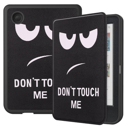 Painted Voltage Caster TPU Leather Smart Tablet Case, For KOBO Clara Colour 2024 / BW