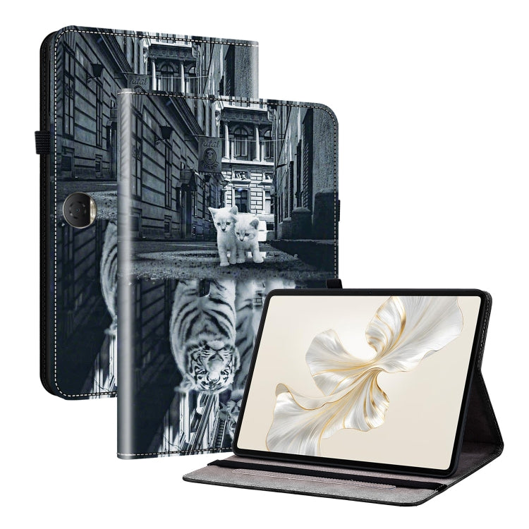 Crystal Texture Painted Leather Tablet Case, For Honor Pad X9 Max / X9b Max 13 inch 2026, For Honor Pad X7, For Honor Pad 9 12.1, For Honor Pad X8 Pro / X9 2023
