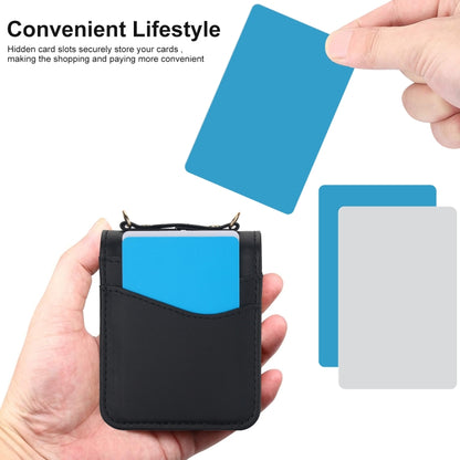 Dual Card Slots Folding Phone Case, For Motorola Razr 40, For Motorola Razr 40 Ultra