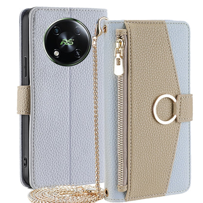 Crossbody Litchi Texture Leather Phone Case, For itel City 200 4G, For itel A100C 4G, For itel A90 4G, For itel A50 4G, For itel RS4 4G, For itel S24 4G, For itel P55+ 4G