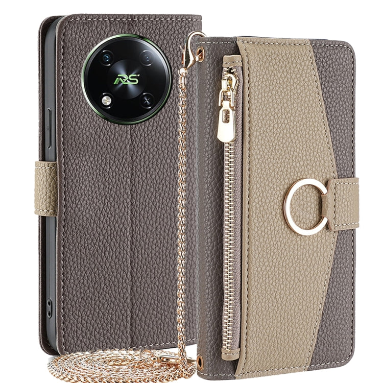 Crossbody Litchi Texture Leather Phone Case, For itel City 200 4G, For itel A100C 4G, For itel A90 4G, For itel A50 4G, For itel RS4 4G, For itel S24 4G, For itel P55+ 4G