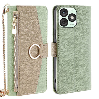 Crossbody Litchi Texture Leather Phone Case, For itel City 200 4G, For itel A100C 4G, For itel A90 4G, For itel A50 4G, For itel RS4 4G, For itel S24 4G, For itel P55+ 4G