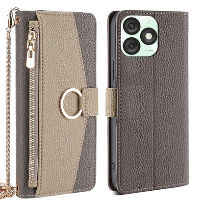 Crossbody Litchi Texture Leather Phone Case, For itel City 200 4G, For itel A100C 4G, For itel A90 4G, For itel A50 4G, For itel RS4 4G, For itel S24 4G, For itel P55+ 4G