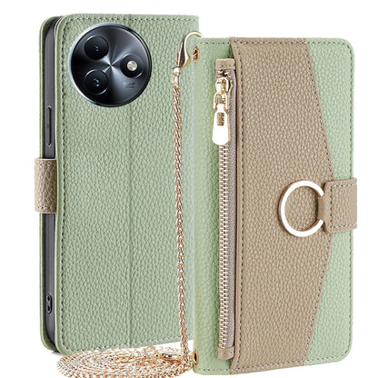 Crossbody Litchi Texture Leather Phone Case, For itel City 200 4G, For itel A100C 4G, For itel A90 4G, For itel A50 4G, For itel RS4 4G, For itel S24 4G, For itel P55+ 4G