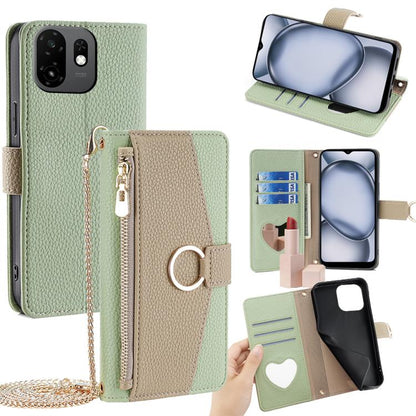 Crossbody Litchi Texture Leather Phone Case, For itel City 200 4G, For itel A100C 4G, For itel A90 4G, For itel A50 4G, For itel RS4 4G, For itel S24 4G, For itel P55+ 4G