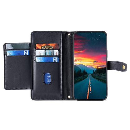 Sheep Texture Cross-body Zipper Wallet Leather Phone Case, For Google Pixel 10a, For Google Pixel 10 Pro XL, For Google Pixel 10, For Google Pixel 9 Pro XL, For Google Pixel 9, For Google Pixel 8a