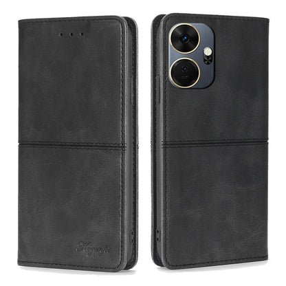 Cow Texture Magnetic Leather Phone Case, For itel City 200 4G, For itel A100C 4G, For itel A90 4G, For itel A50 4G, For itel RS4 4G, For itel S24 4G, For itel P55+ 4G