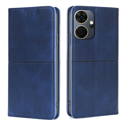 Cow Texture Magnetic Leather Phone Case, For itel City 200 4G, For itel A100C 4G, For itel A90 4G, For itel A50 4G, For itel RS4 4G, For itel S24 4G, For itel P55+ 4G
