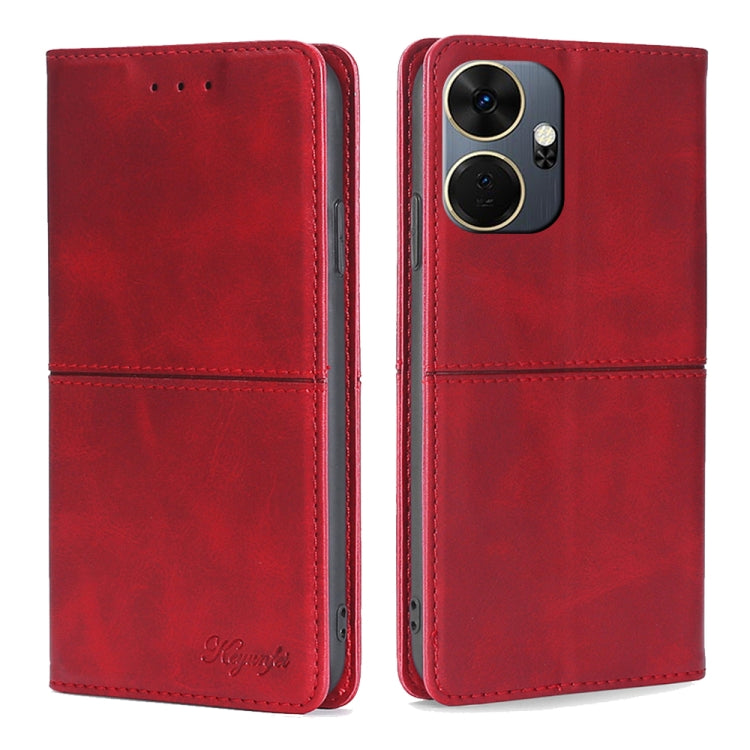 Cow Texture Magnetic Leather Phone Case, For itel City 200 4G, For itel A100C 4G, For itel A90 4G, For itel A50 4G, For itel RS4 4G, For itel S24 4G, For itel P55+ 4G