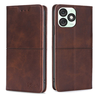 Cow Texture Magnetic Leather Phone Case, For itel City 200 4G, For itel A100C 4G, For itel A90 4G, For itel A50 4G, For itel RS4 4G, For itel S24 4G, For itel P55+ 4G