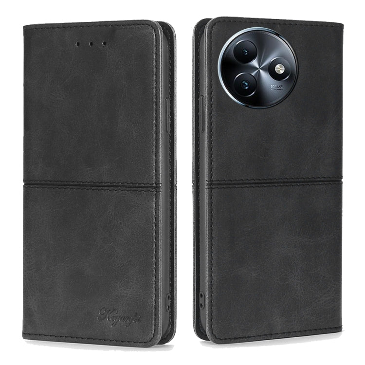 Cow Texture Magnetic Leather Phone Case, For itel City 200 4G, For itel A100C 4G, For itel A90 4G, For itel A50 4G, For itel RS4 4G, For itel S24 4G, For itel P55+ 4G