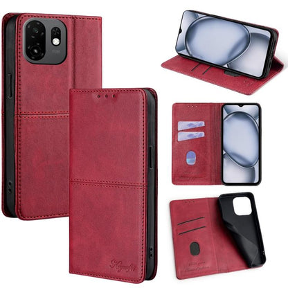 Cow Texture Magnetic Leather Phone Case, For itel City 200 4G, For itel A100C 4G, For itel A90 4G, For itel A50 4G, For itel RS4 4G, For itel S24 4G, For itel P55+ 4G
