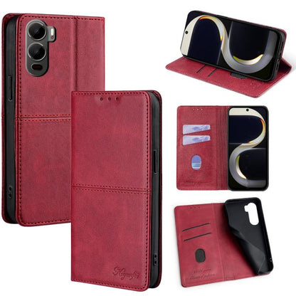 Cow Texture Magnetic Leather Phone Case, For itel City 200 4G, For itel A100C 4G, For itel A90 4G, For itel A50 4G, For itel RS4 4G, For itel S24 4G, For itel P55+ 4G