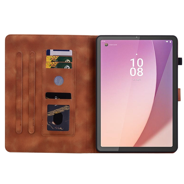Lily Embossed Leather Tablet Case, For Lenovo Tab M9, For Lenovo Tab P11 Pro Gen 2 11.2, For Lenovo Tab P11 Gen 2 11.5, For Lenovo Tab M10 10.1 3rd Gen, For Lenovo Tab M10 Plus 10.6 3rd Gen, For Lenovo Tab K10, For Lenovo Tab M7 3rd Gen                ...