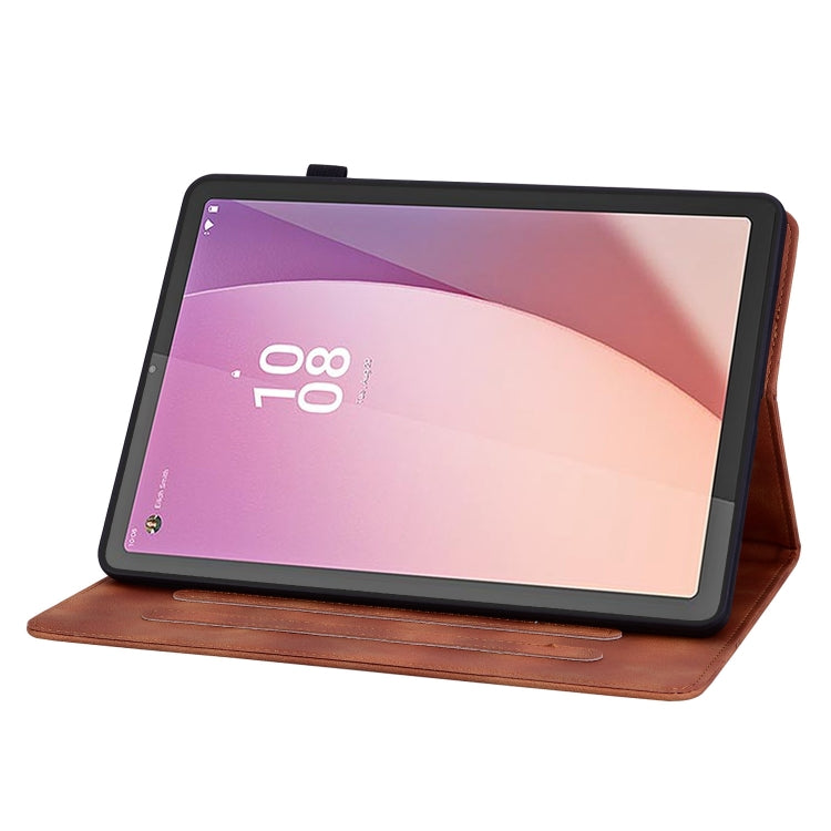 Lily Embossed Leather Tablet Case, For Lenovo Tab M9, For Lenovo Tab P11 Pro Gen 2 11.2, For Lenovo Tab P11 Gen 2 11.5, For Lenovo Tab M10 10.1 3rd Gen, For Lenovo Tab M10 Plus 10.6 3rd Gen, For Lenovo Tab K10, For Lenovo Tab M7 3rd Gen                ...