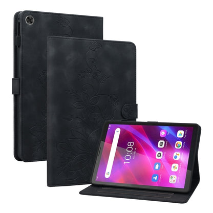 Lily Embossed Leather Tablet Case, For Lenovo Tab M9, For Lenovo Tab P11 Pro Gen 2 11.2, For Lenovo Tab P11 Gen 2 11.5, For Lenovo Tab M10 10.1 3rd Gen, For Lenovo Tab M10 Plus 10.6 3rd Gen, For Lenovo Tab K10, For Lenovo Tab M7 3rd Gen                ...