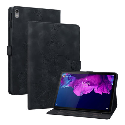 Lily Embossed Leather Tablet Case, For Lenovo Tab M9, For Lenovo Tab P11 Pro Gen 2 11.2, For Lenovo Tab P11 Gen 2 11.5, For Lenovo Tab M10 10.1 3rd Gen, For Lenovo Tab M10 Plus 10.6 3rd Gen, For Lenovo Tab K10, For Lenovo Tab M7 3rd Gen                ...
