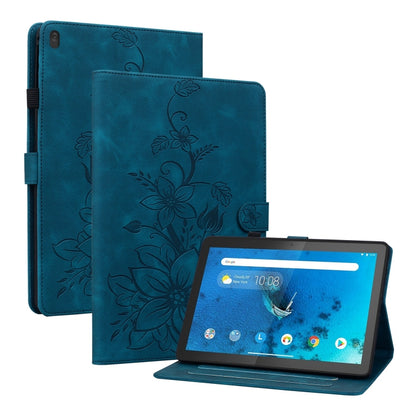 Lily Embossed Leather Tablet Case, For Lenovo Tab M9, For Lenovo Tab P11 Pro Gen 2 11.2, For Lenovo Tab P11 Gen 2 11.5, For Lenovo Tab M10 10.1 3rd Gen, For Lenovo Tab M10 Plus 10.6 3rd Gen, For Lenovo Tab K10, For Lenovo Tab M7 3rd Gen                ...