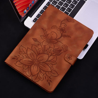 Lily Embossed Leather Tablet Case, For OPPO Pad Mini 8.8 inch 2026, For OPPO Pad SE 11 inch, For OPPO Pad Air