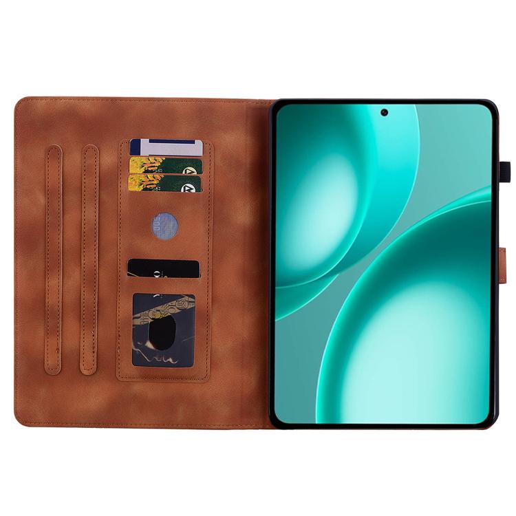 Lily Embossed Leather Tablet Case, For OPPO Pad Mini 8.8 inch 2026, For OPPO Pad SE 11 inch, For OPPO Pad Air