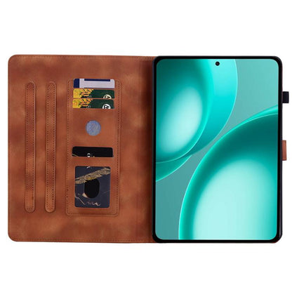Lily Embossed Leather Tablet Case, For OPPO Pad Mini 8.8 inch 2026, For OPPO Pad SE 11 inch, For OPPO Pad Air