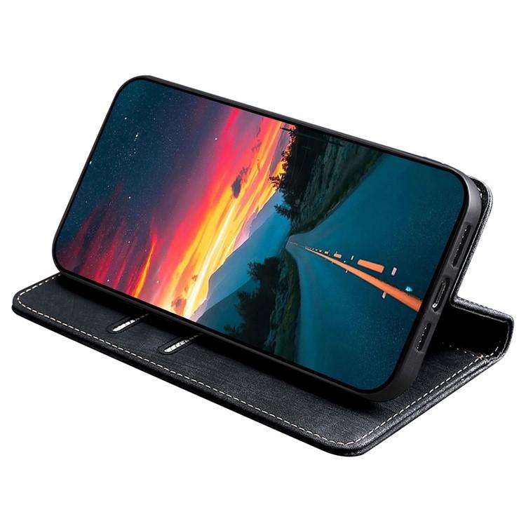 RFID Anti-theft Brush Magnetic Leather Phone Case, For Google Pixel 10a, For Google Pixel 9 Pro XL, For Google Pixel 9, For Google Pixel 8a