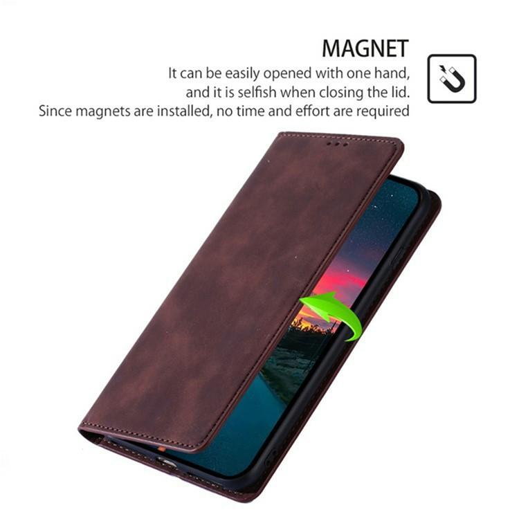 Skin Feel Magnetic Leather Phone Case, For Google Pixel 10a, For Google Pixel 9 Pro XL, For Google Pixel 9, For Google Pixel 8a