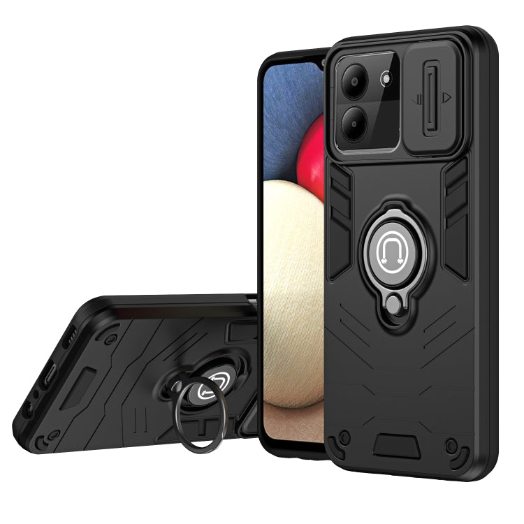 Camshield Ring Holder Phone Case, For ZTE Blade A56 4G, For ZTE Blade V70 Vita, For ZTE Axon 60, For ZTE Blade A54