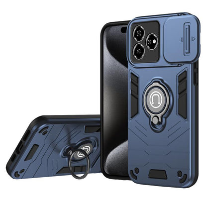 Camshield Ring Holder Phone Case, For ZTE Blade A56 4G, For ZTE Blade V70 Vita, For ZTE Axon 60, For ZTE Blade A54